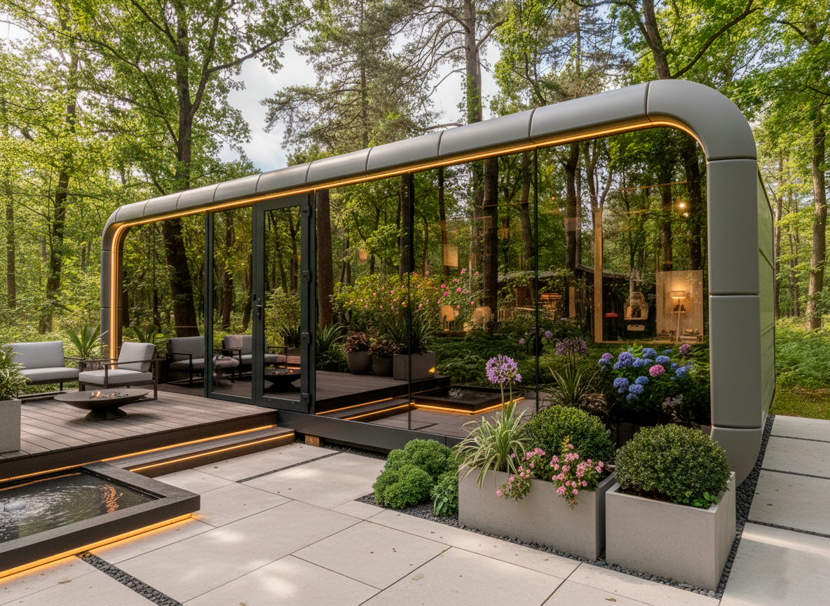 Капсульная баня LUX